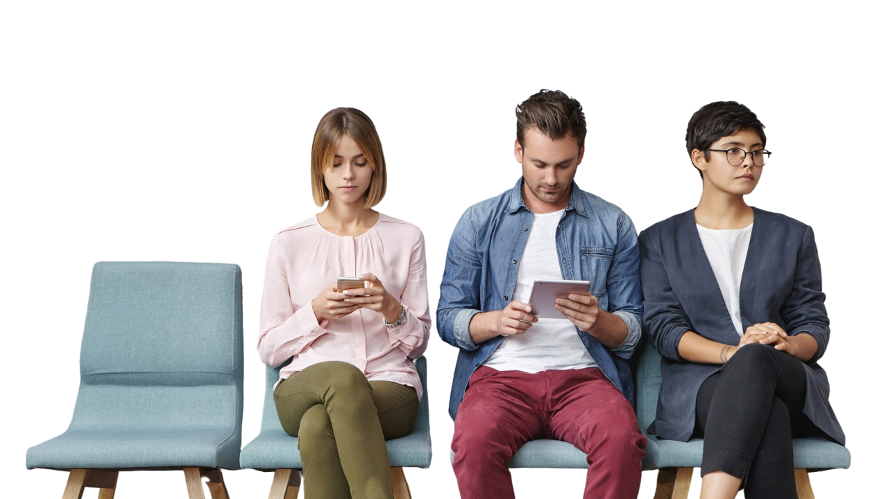 Wartezimmer-mit-menschen